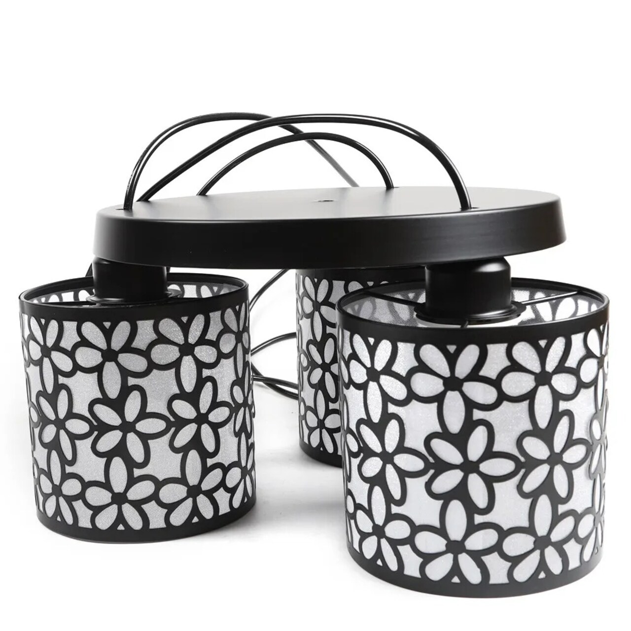 Modern 3-Heads LED Pendant Light Chandelier Kitchen Island Hanging Lamp Fixture